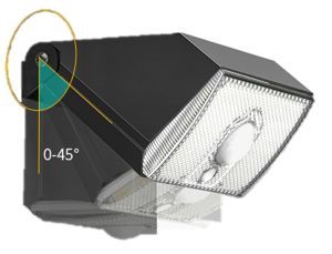 Solar Wall Light with German OSRAM LEDs - Mars 1