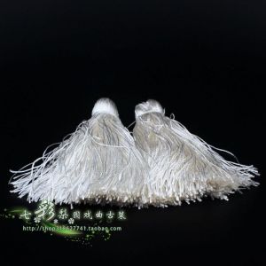 Mũi Giày Phụ Kiện Trang Phục Sân Khấu Mới Của Seven Color Pear Garden Dành Cho Nữ Nghệ Sĩ Truyền Thống Màu Trắng Đỏ Mùa Xuân 2019