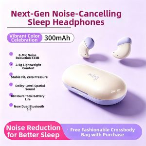 Sleep Aiding Noise Canceling Comfortable Wearing Headphones