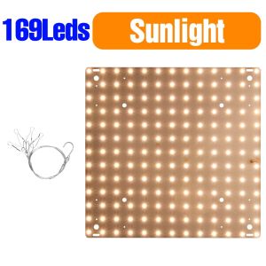 Đèn LED Trồng Cây 100W Quang Phổ Đầy Đủ 100-277V Dùng Cho Thủy Canh Trồng Rau Chiếu Sáng Bảng Lượng Tử Đèn Bổ Sung Cho Nhà Kính