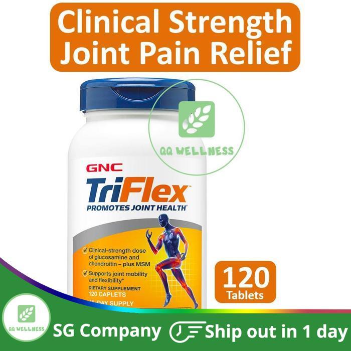 GNC Triflex 120 Caplets Glucosamine Chondroitin & MSM Joint Health Lazada Singapore