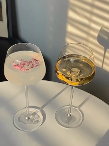 แก้วค็อกเทลสไตล์ญี่ปุ่น แก้วทรงสูงมีขา แก้วแชมเปญ แก้วเครื่องดื่มพิเศษ และแก้วเชคเครื่องดื่ม