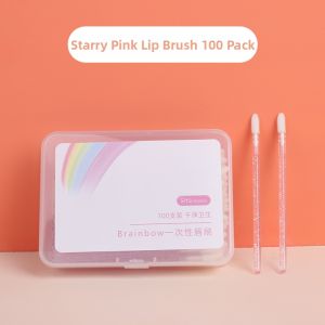 Brainbow | Makeup Artist Blending Disposable Lip Brush 100 Pieces