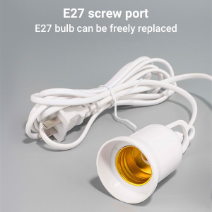 ⚡PH Delivery In Stock: E27 LED Light Bulb Extension Socket with Switch
