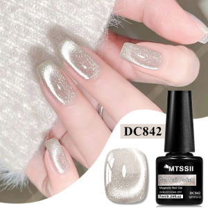 Moonlight Crystal Cat Magnetic Gel Nail Polish Holographic Glitter Semi Permanent Nail Art UV Gel Soak Off Varnish Nail Supplies