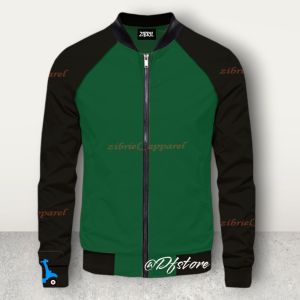 Jaket Bomber Zipper Polos Murah / Jaket Zipper Kerah pendek / Jaket Bomber zipper Bahan Catoon Flace Tebal