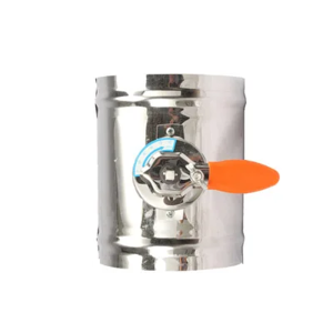 Stainless Steel 201 Damper Air Valve Motorized Check Valve for 3/4/5/6/8inch Pipe 80/100/125/150/200/250mm