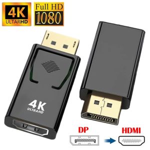 4K 1080P Mini hiển thị cho HDMI Tương Thích Bộ chuyển đổi OTG Hỗ Trợ DP đực Để HDM1 Nữ Bộ chuyển đổi cho máy tính TV thông minh Chuyển Đổi