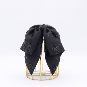 Fancy Starry Ponytail Clip Womens New Arrival Ribbon Bowknot Grip Minimalist Fashion Hairpin Hairware