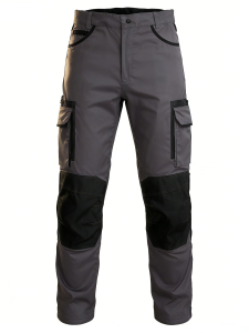 Mens Heavy Duty Work Pants Non-Stretch Work Trousers with Multi-Function Pockets Structured Fit Ideal for Construction