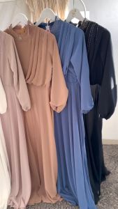KOYU HIJAB Dress Ceruty Tali Premium Polos CAMILLA