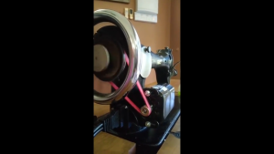 220V 180W Sewing Machine Motor Complete Set Carbon Brush Mesin Jahit Overlock Rumah Ready