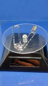 An Ori.High Grade Stainless Steel Rantai Leher dgn Loket Abacus(SuanPan)-Good for Wealthy calling/Good Luck Implementation Jamin Tak Karat.Pack dgn Gift Boxseusui sebagai Hadiah保证正品原不銹钢项链配搭非常精美风水五行开运招财转运活算珠算盤吊坠此配套适合男或女生佩戴已包装好礼盒可当礼物赠送于对象（全套都是不锈钢材料保证不生