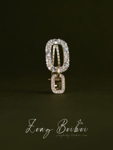 Miniature Elegant Full Diamond Small Duckbill Hair Clip Side Bangs Vintage Hair Accessories Alloy Embedded Artificial Gemstones