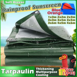 Tarpaulin Rainproof Cloth: Waterproof Sunshade & UV 98% Shading Rate