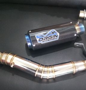 KNALPOT ORGIN R1 vixion r15 cbr150r cb150r satria fu jupiter mx king mx135 byson scorpio nmax aerox