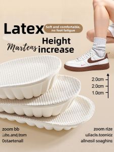 FUYOU | Comfortable Invisible Soft Sole Half Height Shoe Insoles 1cm