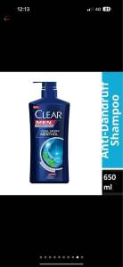 CLEAR Men Anti-Dandruff Shampoo | 650ml / 618ml (3-in-1) | CLEAR Anti-Dandruff Shampoo 300ml & 650ml
