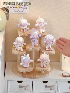 Rak Pamer Kayu Pepejal (Organizer Desktop & Paparan Barang Kemas) Wooden Display Stand木质阶梯架 展示架