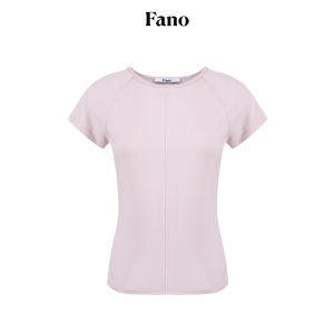 Fano | Áo Thun Cổ Tròn Form Rộng Kiểu Hàn Quốc Có Dây Xỏ Tay