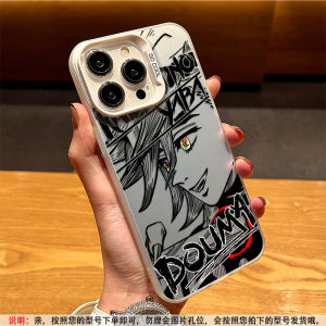 เคสโทรศัพท์มือถือลายการ์ตูน Ghost Slayer สำหรับ Apple 17 16 pro Max 15 pro 13 12 11 14 XR XS Max ป้องกันการตกหล่น