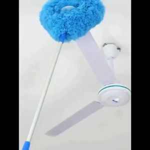 Long Duster Telescoping Extension Pole Cleaning Furniture Blinds High Ceiling Fan Cleaner Microfiber Duster