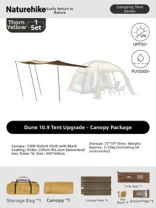 NatureHike | One-room One-hall New Camping Tent for Outdoor Overnight Camping