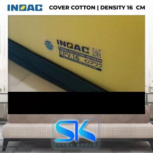 Kasur Busa INOAC Asli EPV D16 Tebal 20 CM Garansi 10 Tahun Cover Katun Semua Ukuran | 200x180 | 200x160 | 200x150 | 200x140 | 200x120 | 200x100 | 200x90 | 200x80 | 190x140 | Anti Kempes | Tahan Kempes | YUKATA | MATTRASS PLUS