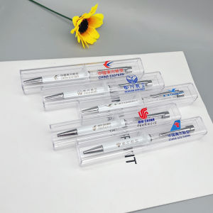 Black Metal Crystal Rhinestone Ballpoint Pen Writing Pen Simple Style 0.5mm Bullet Tip Oil Ink Non-Erasable Business Pen