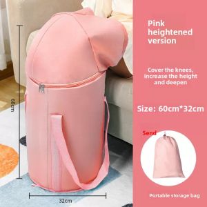 MONLEYTA | Foldable Over-Knee Foot Bath Tub Portable High-Leg Foot Soaking Bag Home Use Foot Wash Basin Deep Bucket For Leg Care