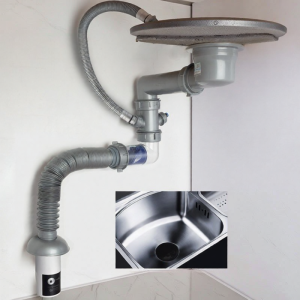 Submarine | Kitchen Sink Drain Pipe Set for Double Single Basin