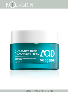 New Arrival!!! NEOGENCE 【ACID SERIES】3 ACID RE-TEXTURIZING HYDRATING GEL CREAM