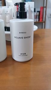 BYREDO MOJAVE GHOST CONRAD Hotel Shampoo/Conditioner/Shower Gel/Moisturizer450ml Bottle for Hotel