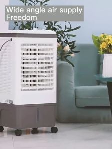 JMS air cooler portable air conditioner mini aircon electric fan inverter tower fan Mobile aircooler heavy duty Industrial 40L Large Water Tank humidifier
