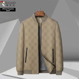 TUCANO | Business Comfortable Senior Mens Jacket Stand-up Collar