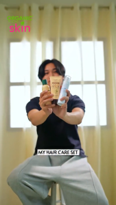 Organic Skin Japan Hair Booster Collection with Shampoo Conditioner and Scalp Spray Solution