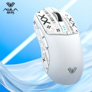 AULA | Bluetooth Wireless and Wired 3-Mode Rechargeable Gaming Mouse for Office