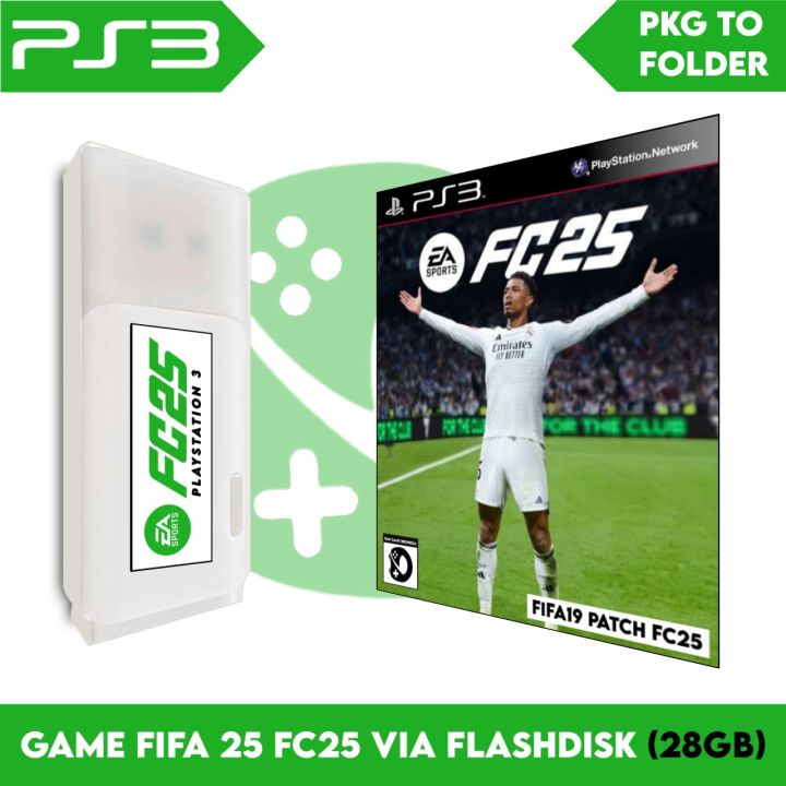 FIFA 2025 EA FC25 PS3 CFW HEN via Flashdisk