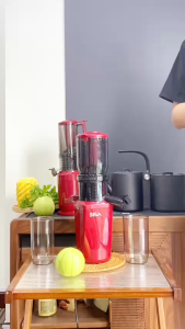 Máy ép chậm đa năng SEKA SK535S loại cổ to và cổ nhỏ công suất 250w dung tích 550ml-700ml máy ép trái cây hoa quả kiệt bã dễ vệ sinh bảo hành 12 tháng