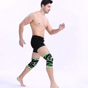พร้อมสายรัด เพื่อลดอาการบาดเจ็บ knee support ปลอกรัดหัวเข่า สําหรับวิ่งการทํางานออกป้องกัน