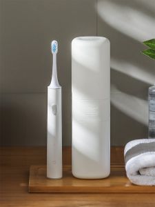Portable Electric Toothbrush Storage Box Travel Lengthened Spout Cup Student Dormitory Capsule Convenient Wash Brushing Utensils Cup