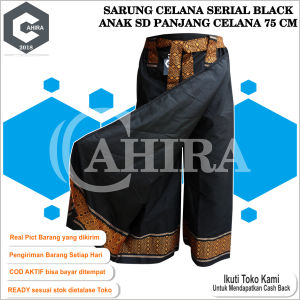 SARUNG CELANA ANAK SD 65cm MURAH SERIAL BLACK KUALITAS HIGH QUALITY