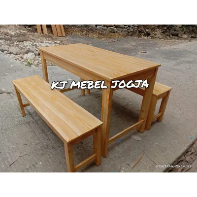 set meja kursi makan kedai