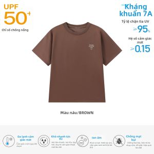 JNXS | Áo Thun 7A Chất Liệu Bông Đá Làm Mát Kháng Khuẩn Thấm Mồ Hôi Nhanh Khô