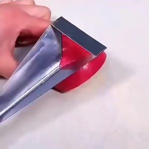 Fruit Carving Knife Stainless Steel Apple Carving Knife Triangular Shape Vegetable Cutter Silver