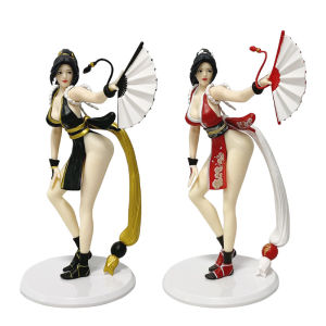 clu THEKINGOFFIGHTERS Mai Shiranui Action Figure Black Red Outfit Anime Girl Desktop Ornament Gift ulc