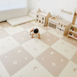 Thickened Foam Interlocking Floor Mat Childrens Crawling Mat Living Room Bedroom Tatami Baby Crawling Pad Eco-friendly Floor Mat