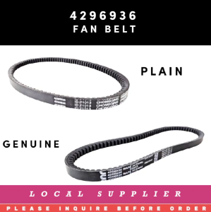 4296936 FAN BELT [LOCAL STOCK. READY TO SHIP WITHIN 24HRS] FOR CUMMINS ENGINE PART EQUIVALENT PART NUMBER 178708
