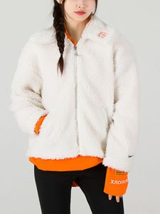 Nike | Áo Khoác In Chữ Lông Cừu Giả