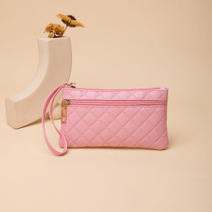 Quilted Wallet Womens Long Fashion Cell Phone Clutch Multifunctional Bag Large-Capacity Coin Purse Special-Interest Design